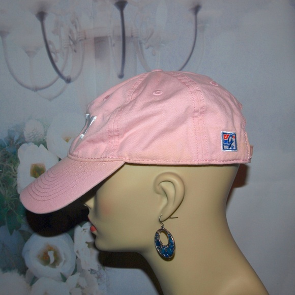 U.S. Navy Hat Pink Woman's Embroidered Ball Cap - Picture 2 of 4
